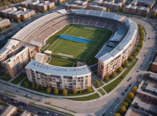 Квартиры возле стадиона футбольного клуба: планировки, транспортная доступность и инфраструктура района