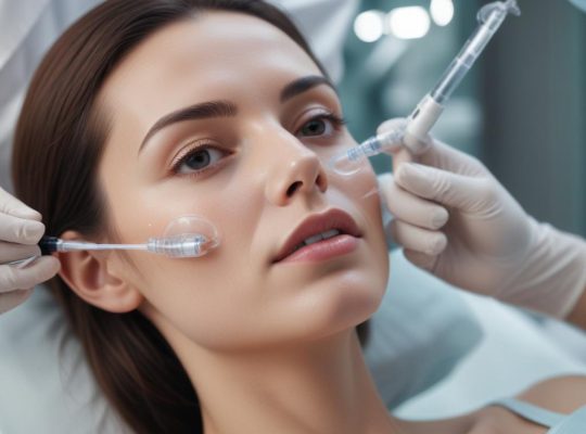 Игольчатый РФ-лифтинг лица и шеи